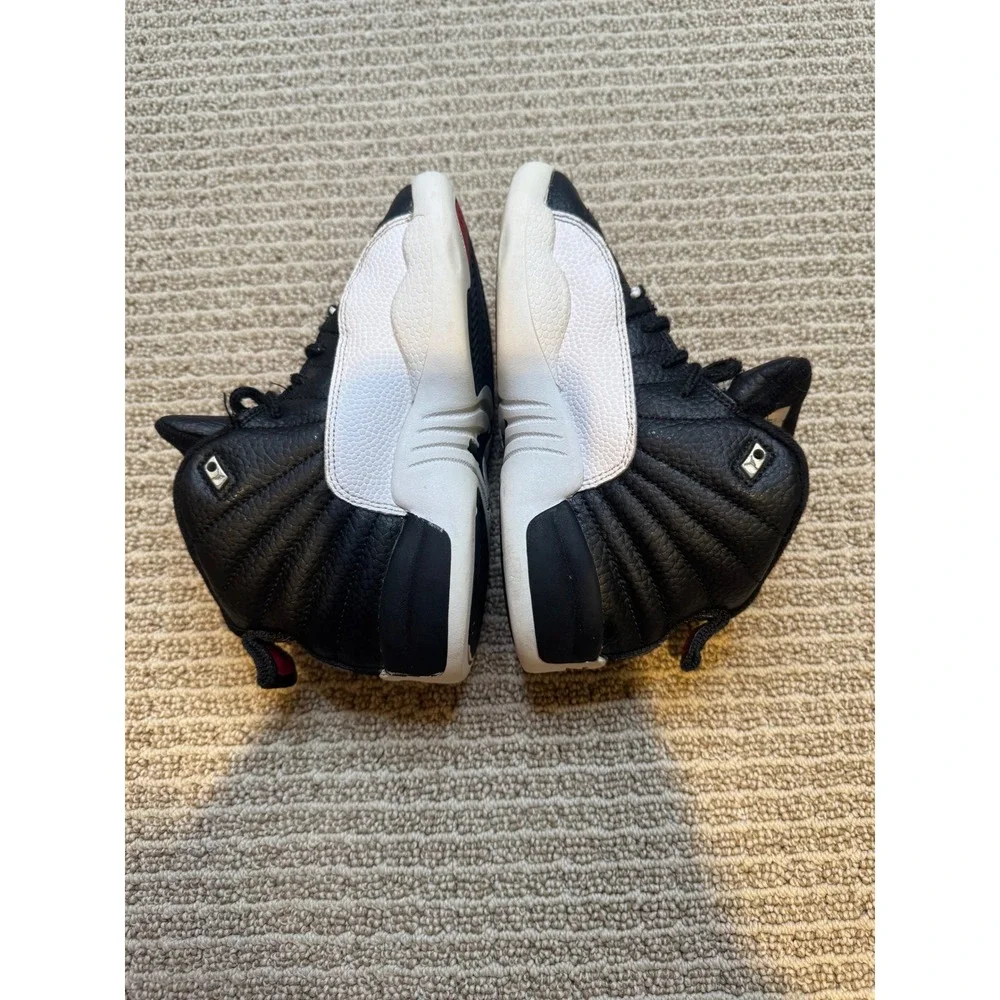 Nike Air Jordan 12 Retro Playoffs Size 13C Black White Red‎ Basketball Shoes